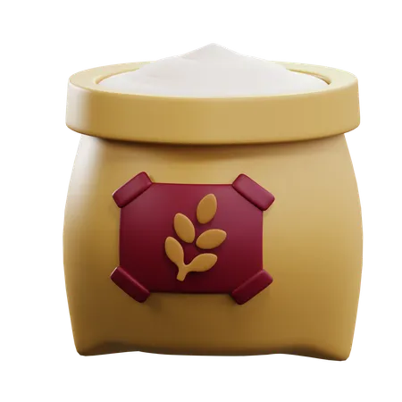 Wheat Bag  3D Icon