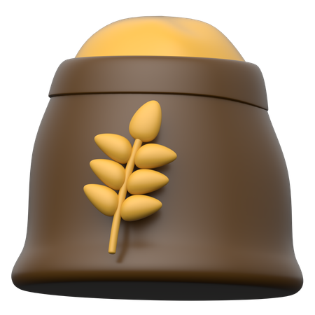 Wheat Bag  3D Icon
