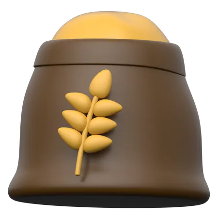 Wheat Bag  3D Icon