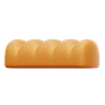 wheat bread 3d logos