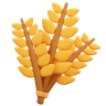 3d wheat farm emoji