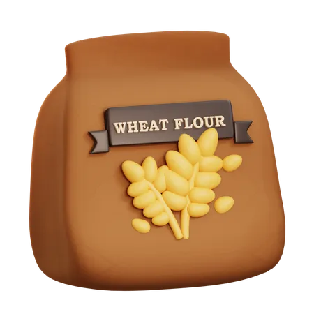 Wheat Flour  3D Icon