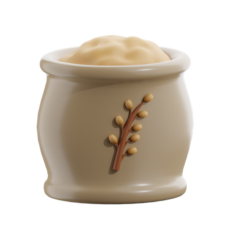 Wheat Flour  3D Icon