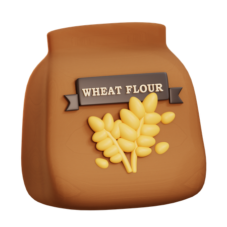 Wheat Flour  3D Icon