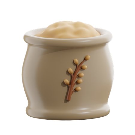 Wheat Flour  3D Icon