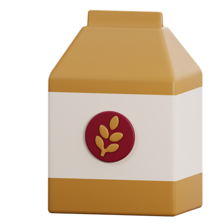 Wheat Package  3D Icon