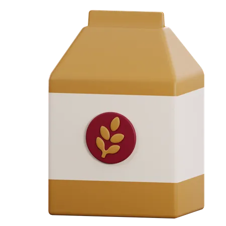 Wheat Package  3D Icon