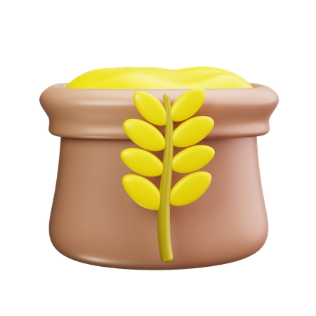 Wheat Sheaf  3D Icon