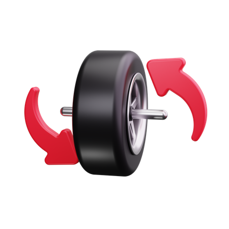 Wheel Alignment  3D Icon