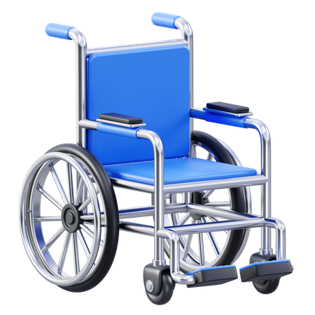 Wheel Chair  3D Icon