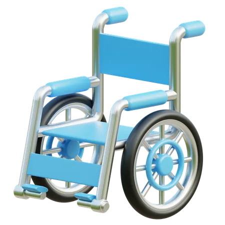 Assistive Device For Mobility Medical Wheel Chair Icon 3D Icon