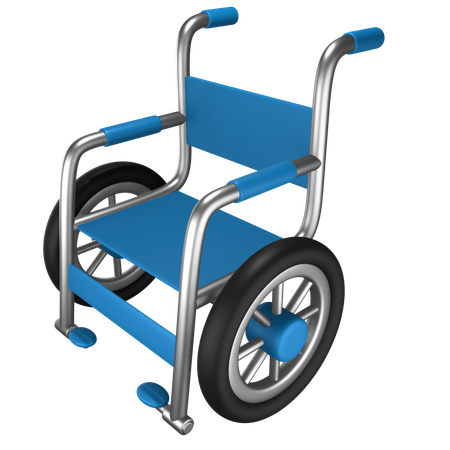 Wheel Chair  3D Icon