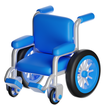 Wheel chair  3D Icon