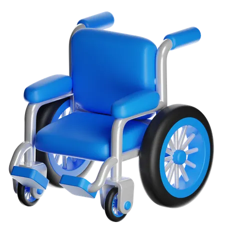 Wheel chair  3D Icon