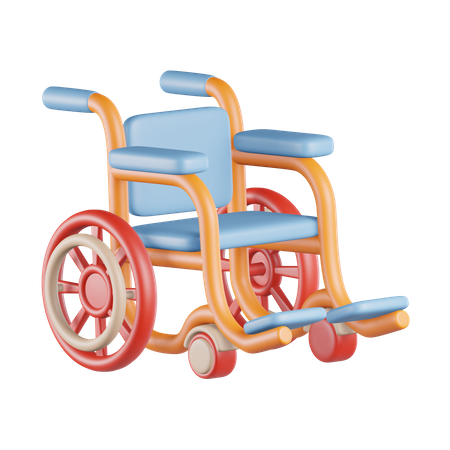 Wheel chair  3D Icon