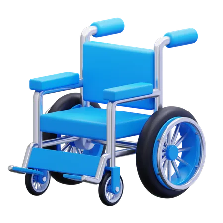 Wheel chair  3D Icon