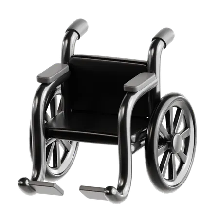 Wheel Chair  3D Icon