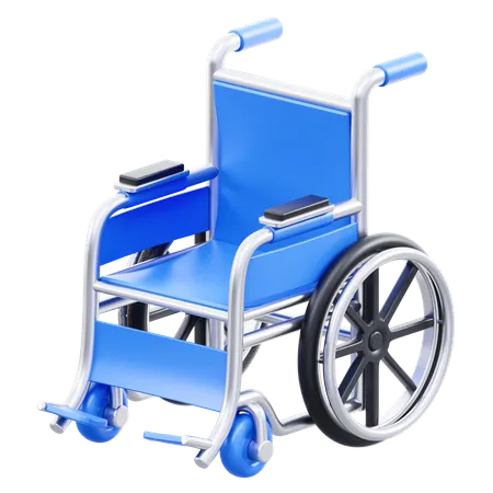 Wheel Chair  3D Icon