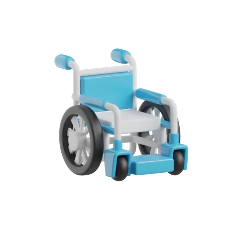 Wheel Chair  3D Icon