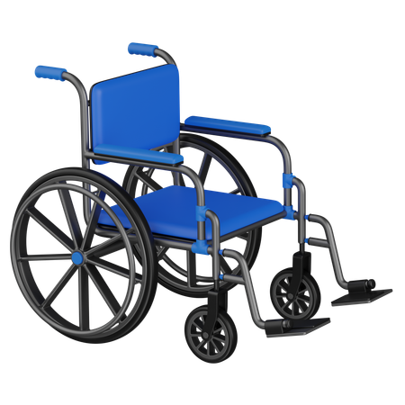 Wheel Chair  3D Icon