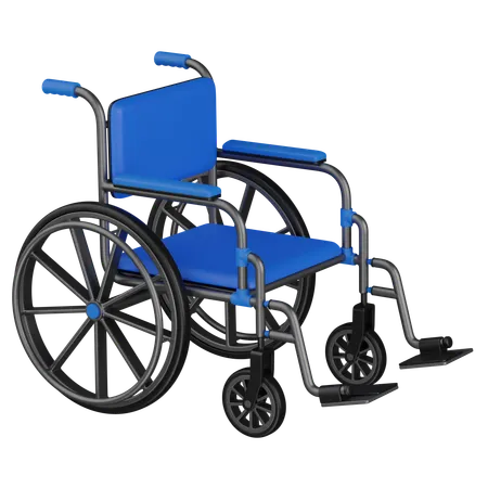 Wheel Chair  3D Icon