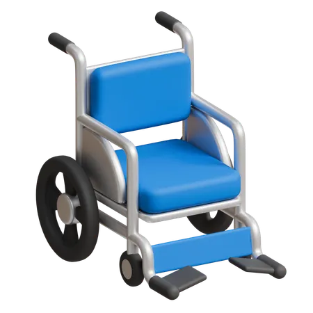 Wheel chair  3D Icon