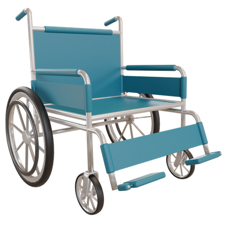 Wheel Chair  3D Icon