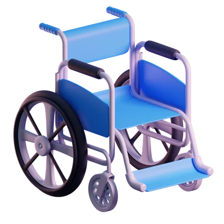 Wheel chair  3D Icon