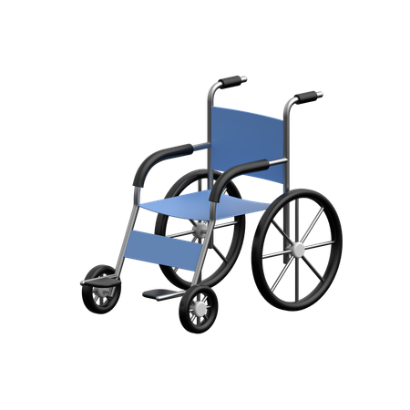 Wheel Chair  3D Icon