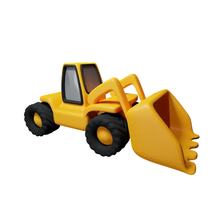 Wheel Loader Download This Item Now 3D Icon
