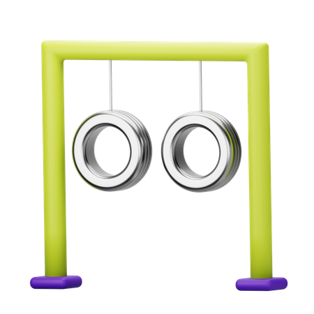 Wheel Swing  3D Icon