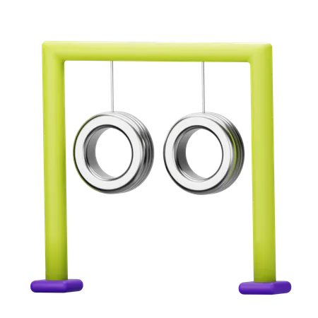 Wheel Swing  3D Icon