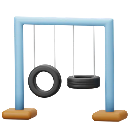 Wheel Swing  3D Icon