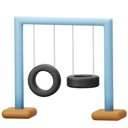 Wheel Swing  3D Icon