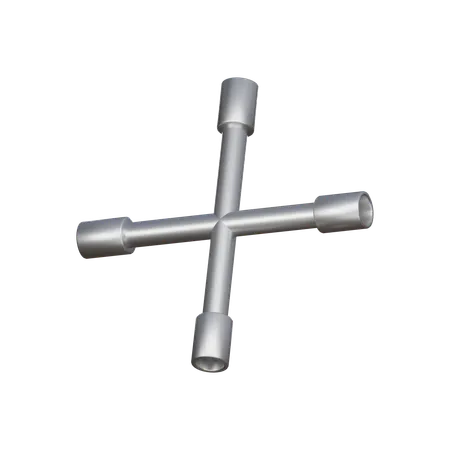 Wheel wrench  3D Icon