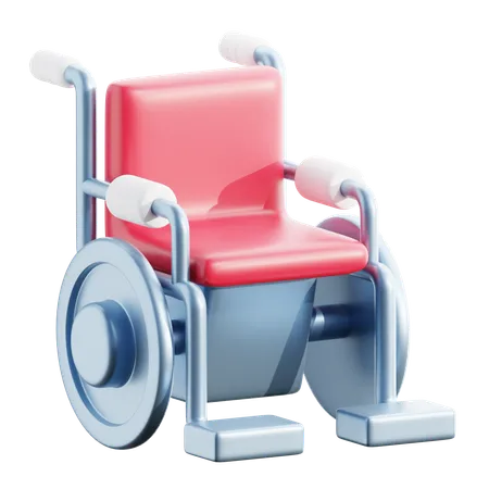 Wheelchair Medical 3 D Icon 3D Icon