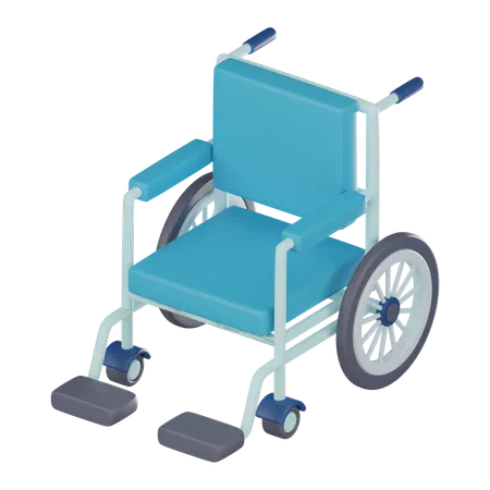 Wheelchair Icon To Represent Physical Therapy Rehabilitation And Support For Individuals With Disabilities In Your Digital Projects 3 D Render Illustration 3D Icon
