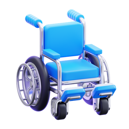 Wheelchair  3D Icon