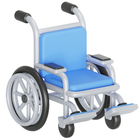 Wheelchair  3D Icon