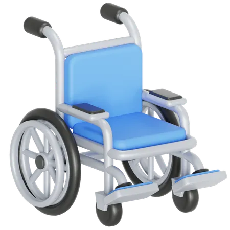 Wheelchair  3D Icon