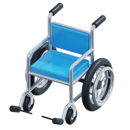 Wheelchair  3D Icon