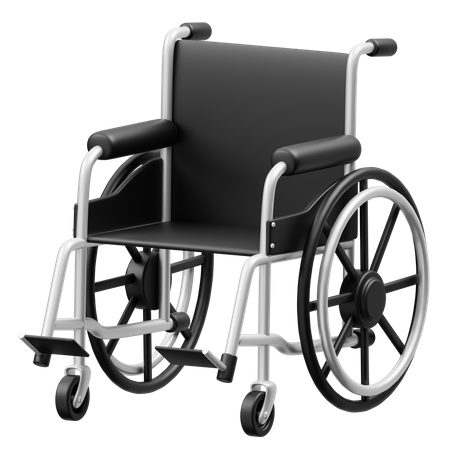 Wheelchair  3D Icon