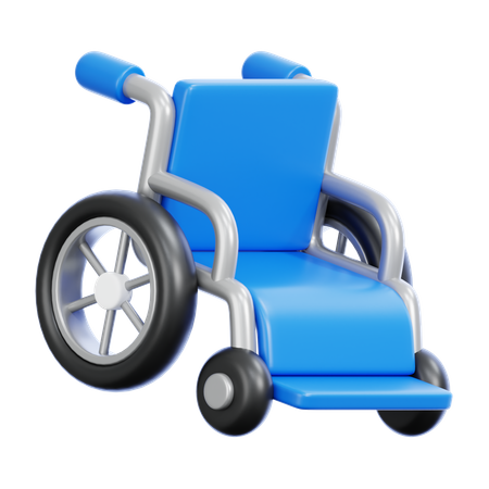 Wheelchair  3D Icon