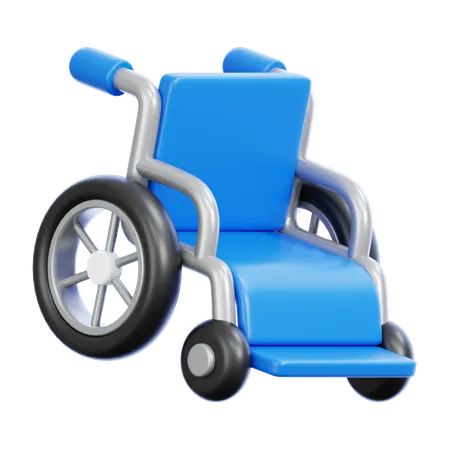 Wheelchair  3D Icon