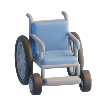 Wheelchair  3D Icon