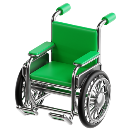 Wheelchair  3D Icon