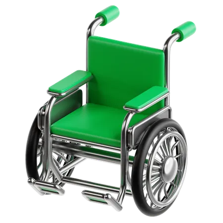 Wheelchair  3D Icon