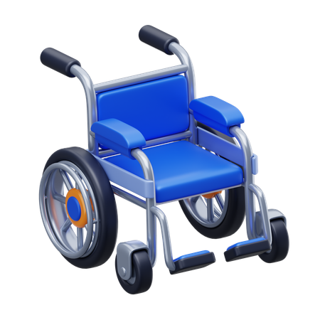 Wheelchair  3D Icon