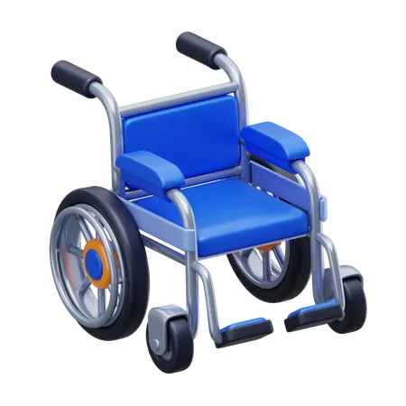 Wheelchair  3D Icon