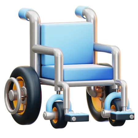 Wheelchair  3D Icon